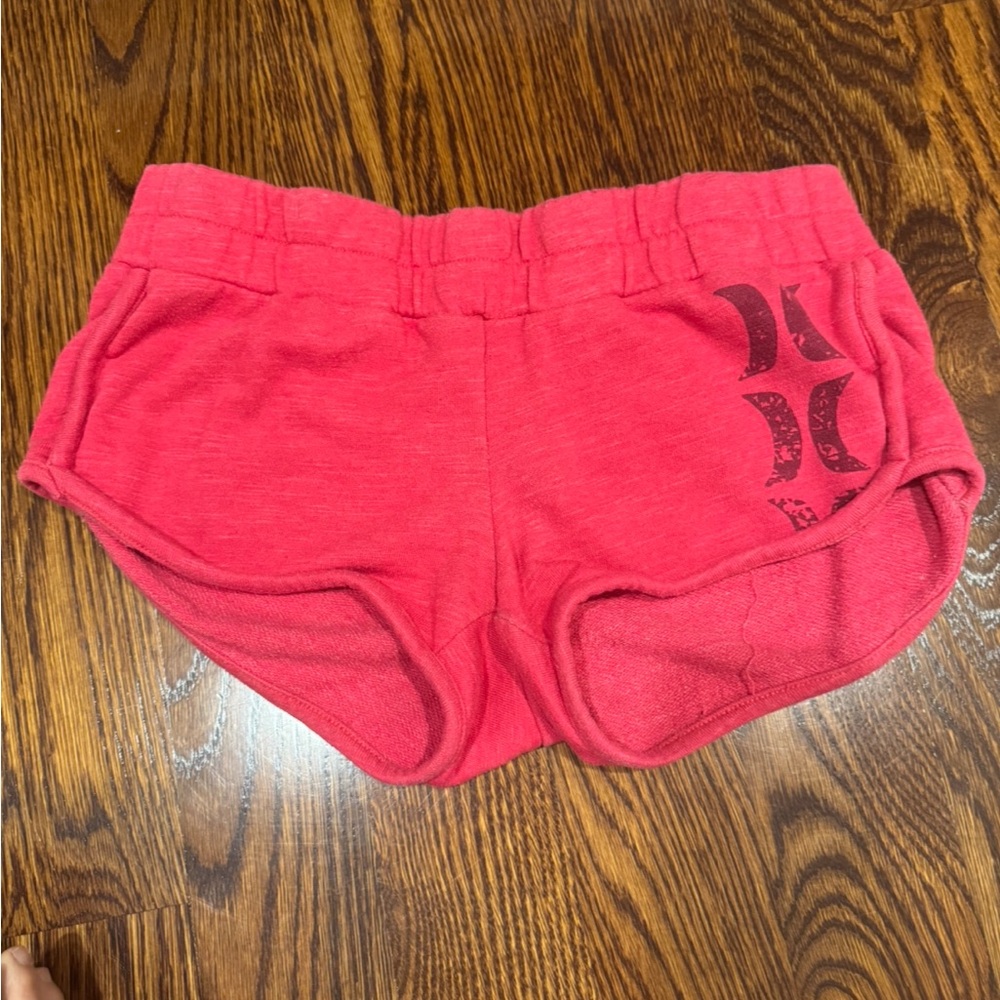 Hurley Light Red-ish / Darker Pink Casual Shorts size XS